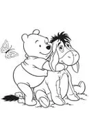 Winnie De Poeh kleurplaat 7